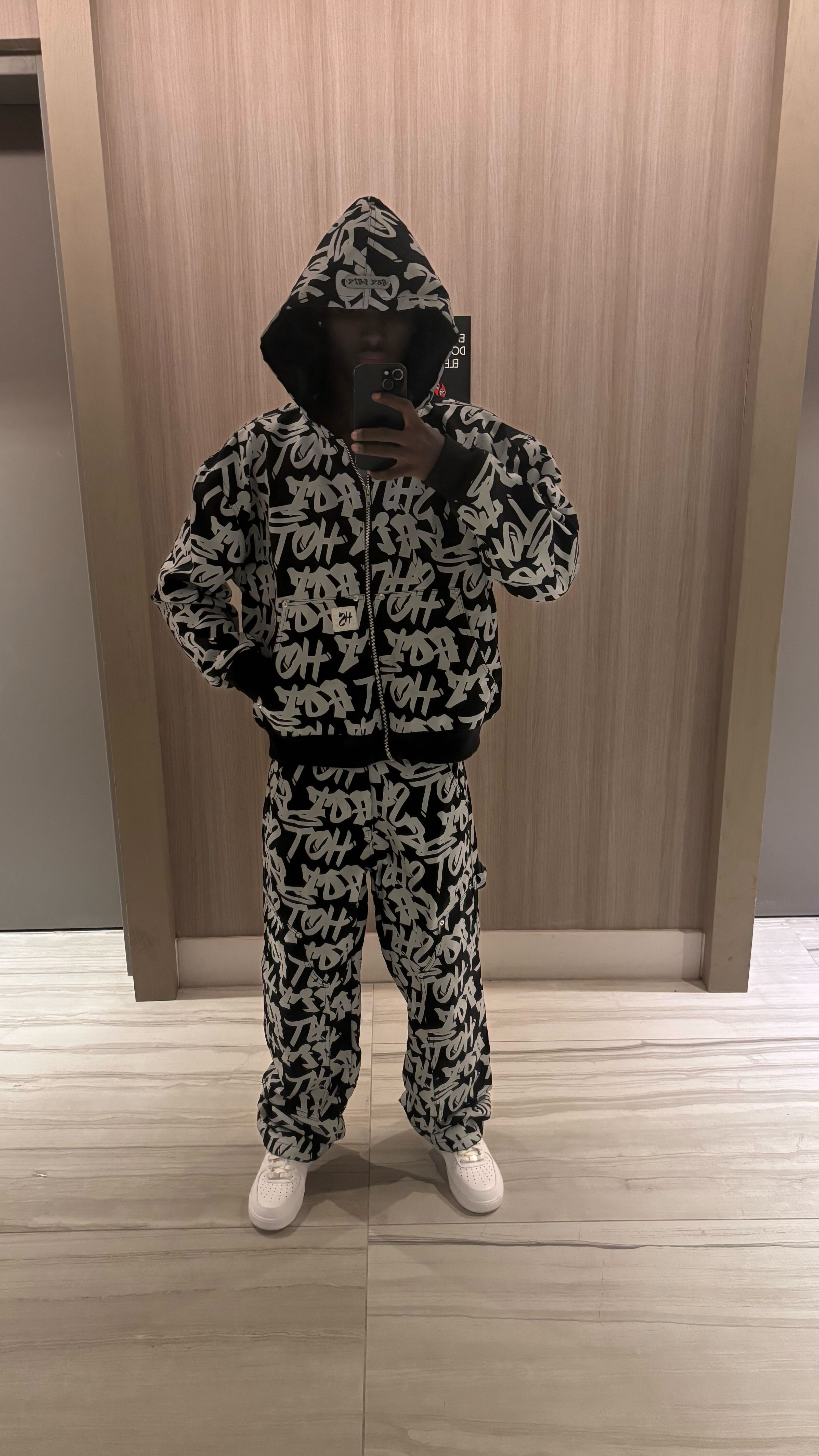 HEAVY WASH DENIM SET